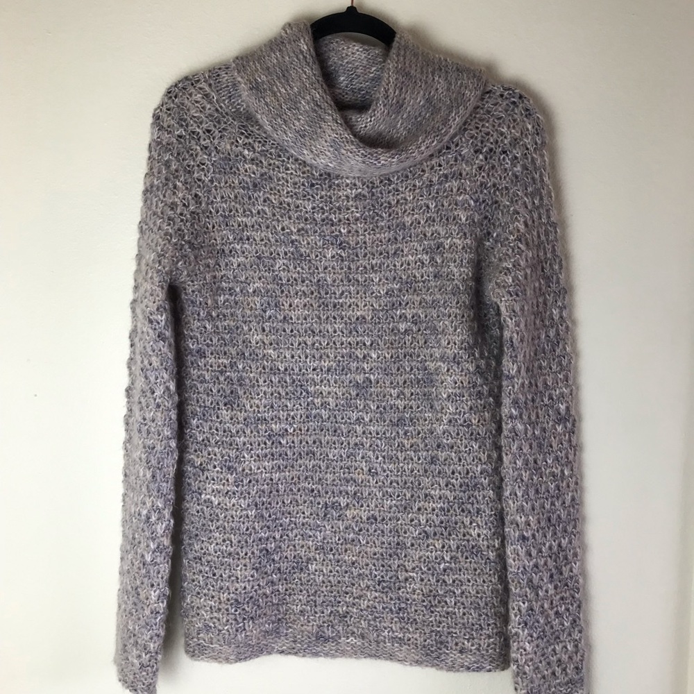 Italian Wool Turtle Neck Sweater Size S by Elsa Amanda